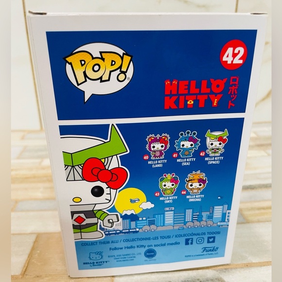 Funko POP! Sanrio: Hello Kitty 42  Kaiju - Space Kaiju - Picture 8 of 9